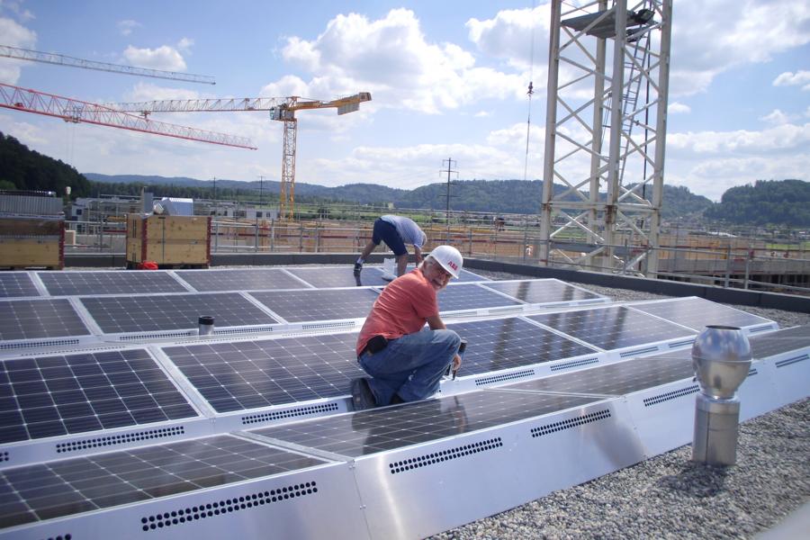 Modul Montage Haus B2 abgeschlossen