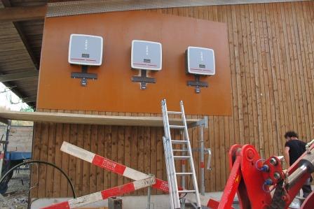 Material für die Photovoltaikanlage